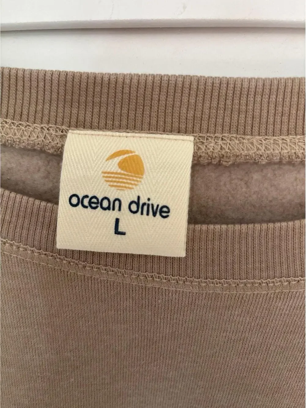 Ocean City NJ Graphic Tunic Sweatshirt Lg